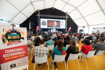 Las demostraciones culinarias formaron parte de la segunda jornada de la Feria Gran Canaria Me Gusta (Foto TA)